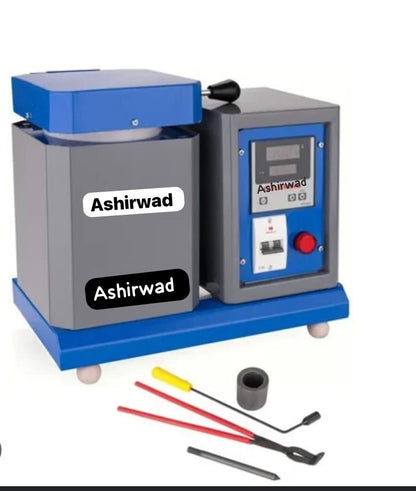 GOLD MELTING FURNACE, GOLD MELTING MACHINE. 1KG FURNACE